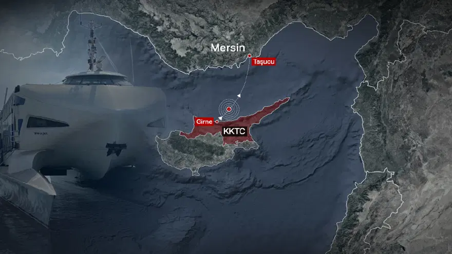 KKTC'de Feribot Kazasında İki Kişinin Kimliği Tespit Edildi
