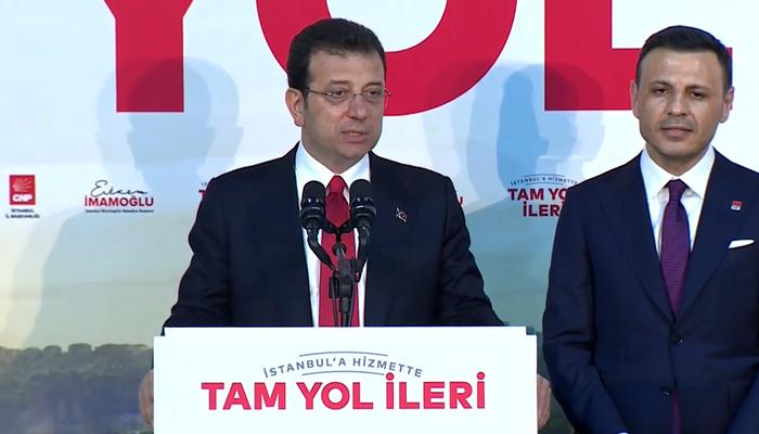 İstanbul Büyükşehir Belediye Başkanı Ekrem İmamoğlu: “Fark 1 milyonun üzerinde”