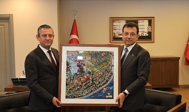 CHP Genel Başkanı Özgür Özel, üçüncü kez İstanbul Büyükşehir Belediye Başkanı seçilen Ekrem İmamoğlu'na tebrik ziyaretinde bulundu – GÜNDEM