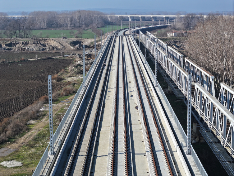 Halkalı-Kapıkule hızlı tren projesinin ilk etabında test sürüşleri başlıyor