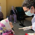 Huzurevi sakinlerine diş taraması yapıldı
