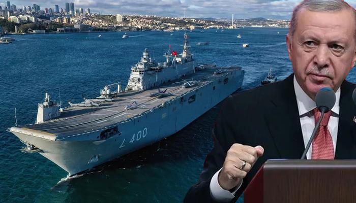 Cumhurbaşkanı Erdoğan’dan TCG Anadolu’da “Zafer Yolculuğu” mesajı