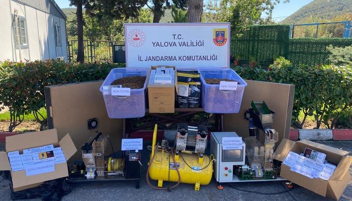Yalova’daki kaçakçılık operasyonunda 1 kişi tutuklandı