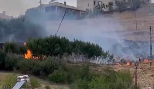 Yuksekova 2'de stoppie ateşi