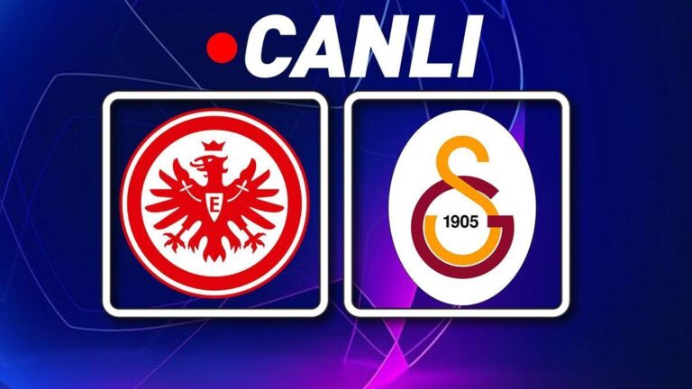 Eintracht Frankfurt – Galatasaray Maçı Canlı Anlatım | Eintracht Frankfurt – Galatasaray TRT 1 Canlı İzle Tabii Canlı İzle | Aslan, Devler Ligi sahnesinde