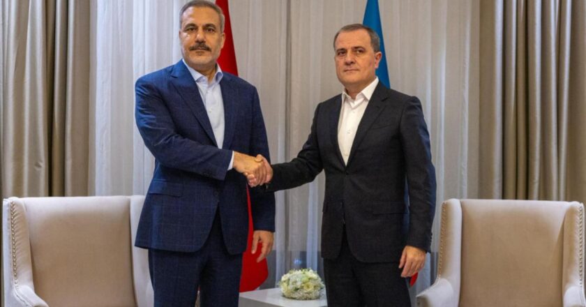 Bakan Fidan, Azerbaycan Dışişleri Bakanı Bayramov ile görüştü