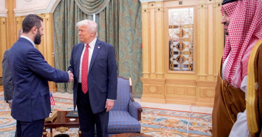 Terör listesinden silinen Şara, ABD’ye seyahat etti